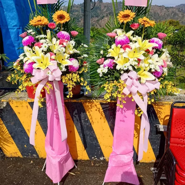 喪事花籃C