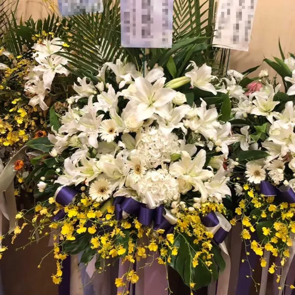 基督教喪禮花籃F