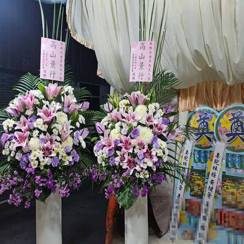 喪禮高架花籃